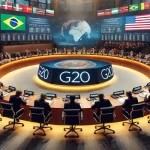 MSC Noticias Latinoamerica - DALL·E-2024-11-18-12.45.39-A-diplomatic-gathering-set-in-a-modern-conference-room-with-representatives-of-major-global-economies-discussing-around-a-large-circular-table.-The-at-150x150 Brasil Negocios Ultimas Noticias 